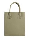 Moreau Paris Woman Handbag Military Green Size - Leather