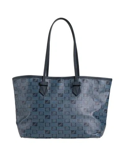 Moreau Paris Woman Handbag Navy Size - Leather In Blue