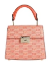 Moreau Paris Woman Handbag Orange Size - Leather