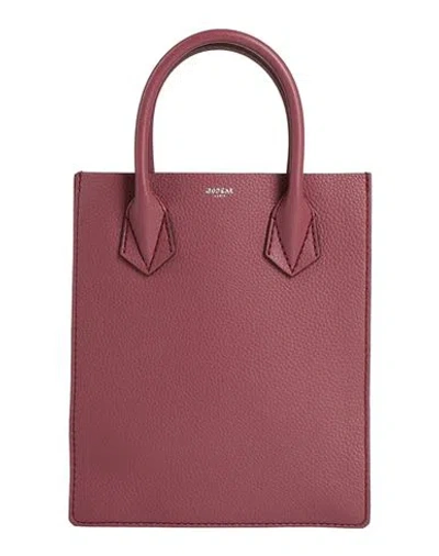 Moreau Paris Woman Handbag Pastel Pink Size - Leather In Pink