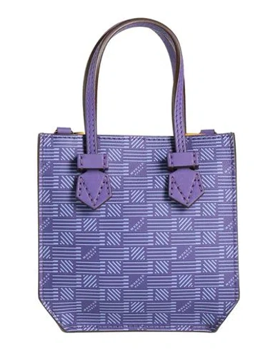 Moreau Paris Woman Handbag Purple Size - Calfskin In Purple