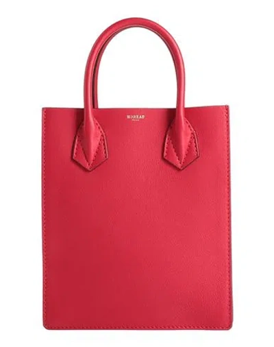Moreau Paris Woman Handbag Red Size - Leather In Red