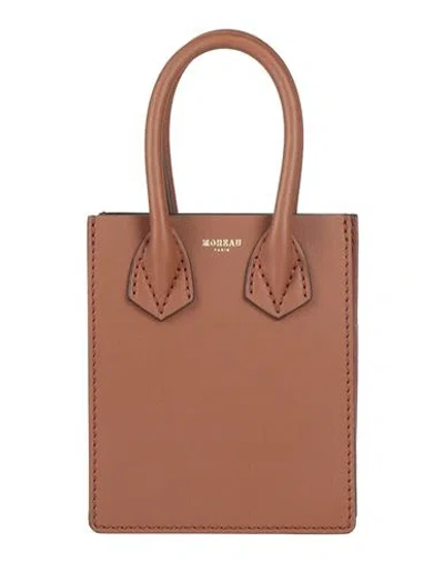 Moreau Paris Woman Handbag Tan Size - Leather In Brown