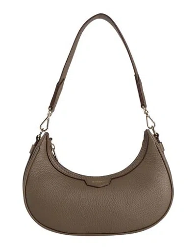 Moreau Paris Woman Handbag Taupe Size - Textile Fibers In Gray