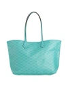 Moreau Paris Woman Handbag Turquoise Size - Calfskin In Blue