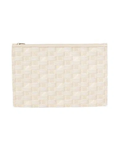 Moreau Paris Woman Pouch Beige Size - Textile Fibers In Sand