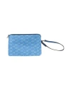 Moreau Paris Woman Pouch Blue Size - Leather In Blue
