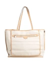 Moreau Paris Woman Shoulder Bag Beige Size - Textile Fibers