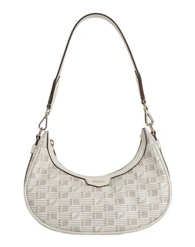 Moreau Paris Woman Shoulder Bag Off White Size - Leather In Multi