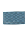 Moreau Paris Woman Wallet Azure Size - Calfskin In Blue