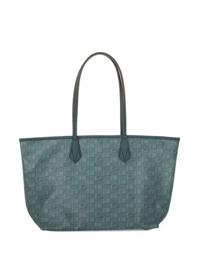 Moreau Patterned Tote Bag In Green