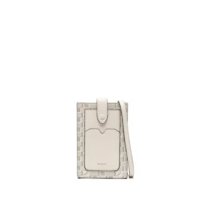 Moreau Phone Pouch Leather Bag In Neutral