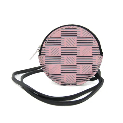 Pre-owned Moreau Pink Leather Coin Purse/coin Case () In Multi