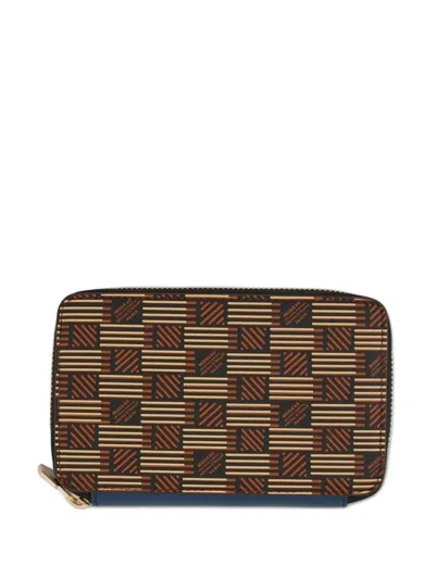MOREAU SIGNATURE-PATTERN ZIP WALLET