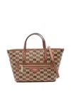 Moreau Small Monaco Tote Bag In Brown