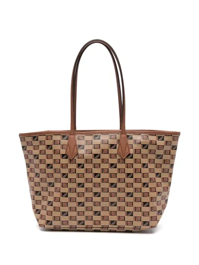 Moreau Small Saint Tropez Tote Bag In Brown