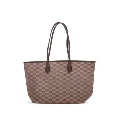 Moreau Small Saint Tropez Tote Bag In Brown