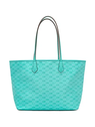 Moreau Small Saint Tropez Zip Tote Bag In Blue