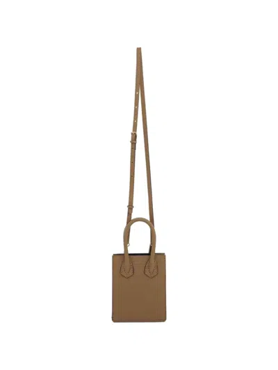 Moreau Suite Bb Leather Mini Bag In Brown