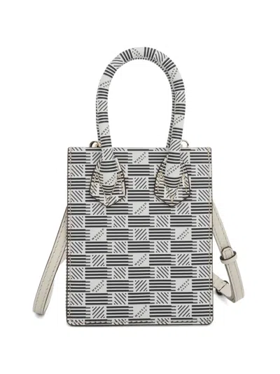 Moreau Suite Bb Leather Mini Bag In Gray