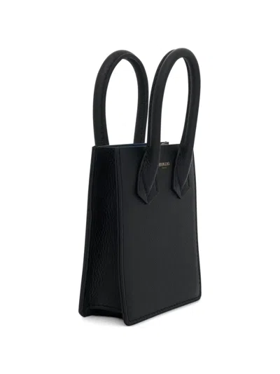Moreau Suite Bb Leather Tote Bag In Black