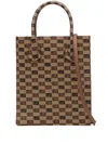 Moreau Suite Junior Leather Shoulder Bag In Brown