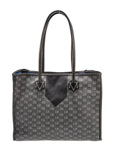 Pre-owned Moreau Tote In Blue