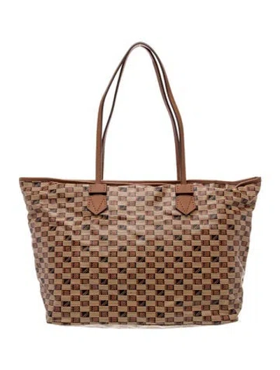 Pre-owned Moreau Tote In Brown