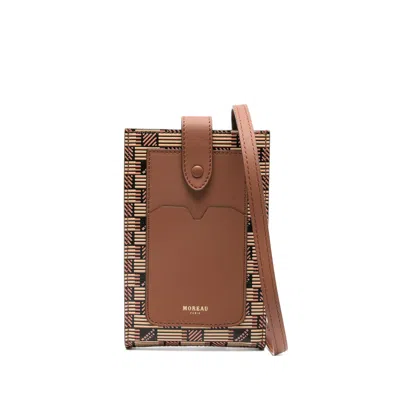 Moreau Verpou Crossbody Bag In Brown
