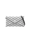 Moreau Geometric-pattern Clutch Bag In Multi
