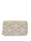 Moreau Monogram-print Leather Wallet In White