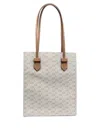 Moreau Netti Leather Tote Bag In Neutrals
