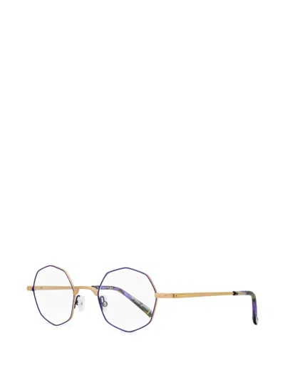 Morel Koali Geometric-frame Glasses In White