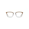 Morel Men's Lightec Omicron 29 30179l Eyeglasses In Brown Fade To Grey