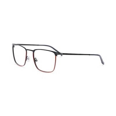 Morel Men's Lightec Omicron 64 30320l Eyeglasses In Black / Orange