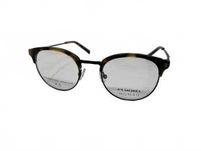 Morel Women's 40149n Round Eyeglasses In Tortoise In Black