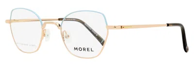 Morel Women's Koali Amaryllis Eyeglasses 20148k Pb04 Rose Gold/blue 47mm
