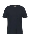 Moreno Martinelli Man T-shirt Midnight Blue Size Xs Cotton