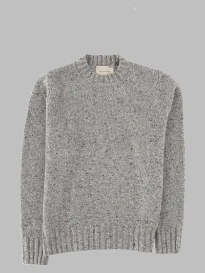 Moreno Martinelli Multicolour Wool-acrylic Crewneck Sweater For Men