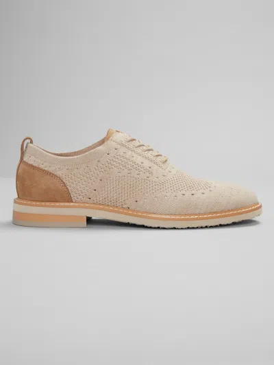 Moretti Ashford Knit Oxfords In Nude