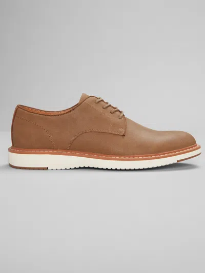Moretti Barcelona Plain Toe Oxfords In Brown