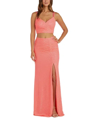 Morgan 2pc Sequin Bodycon Dress