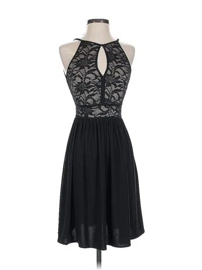 Pre-owned Morgan & Co. Cocktail Dress In Black