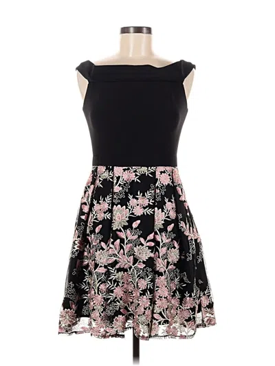 Pre-owned Morgan & Co. Cocktail Dress In Black