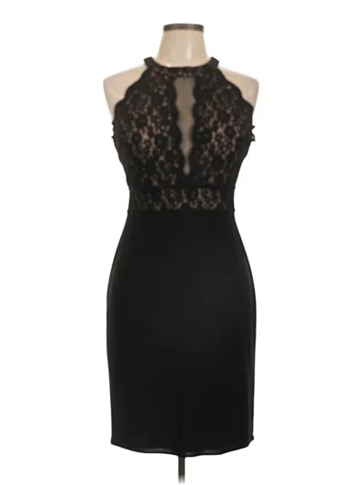 Pre-owned Morgan & Co. Cocktail Dress In Black