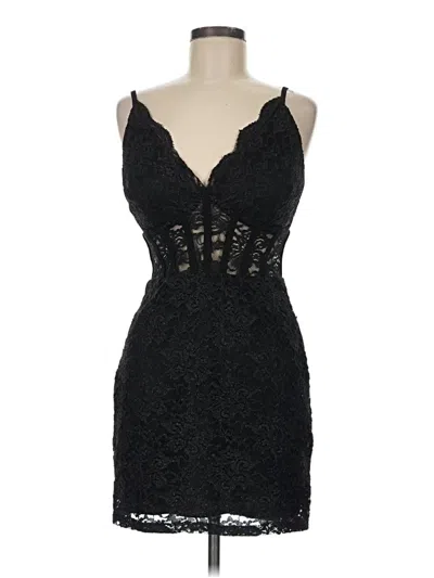 Pre-owned Morgan & Co. Cocktail Dress In Black