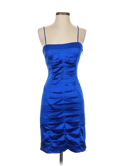 Pre-owned Morgan & Co. Cocktail Dress In Blue