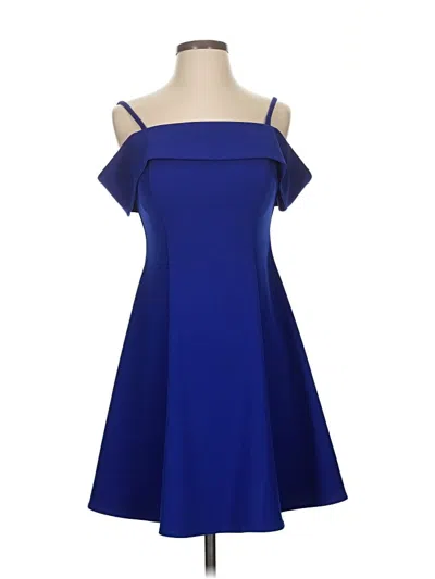 Pre-owned Morgan & Co. Cocktail Dress In Blue
