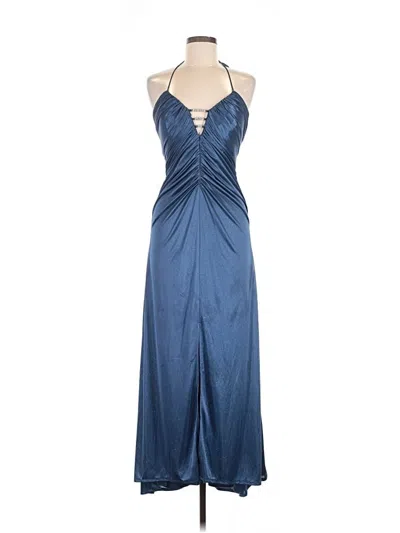 Pre-owned Morgan & Co. Cocktail Dress In Blue