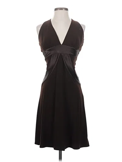 Pre-owned Morgan & Co. Cocktail Dress In Brown